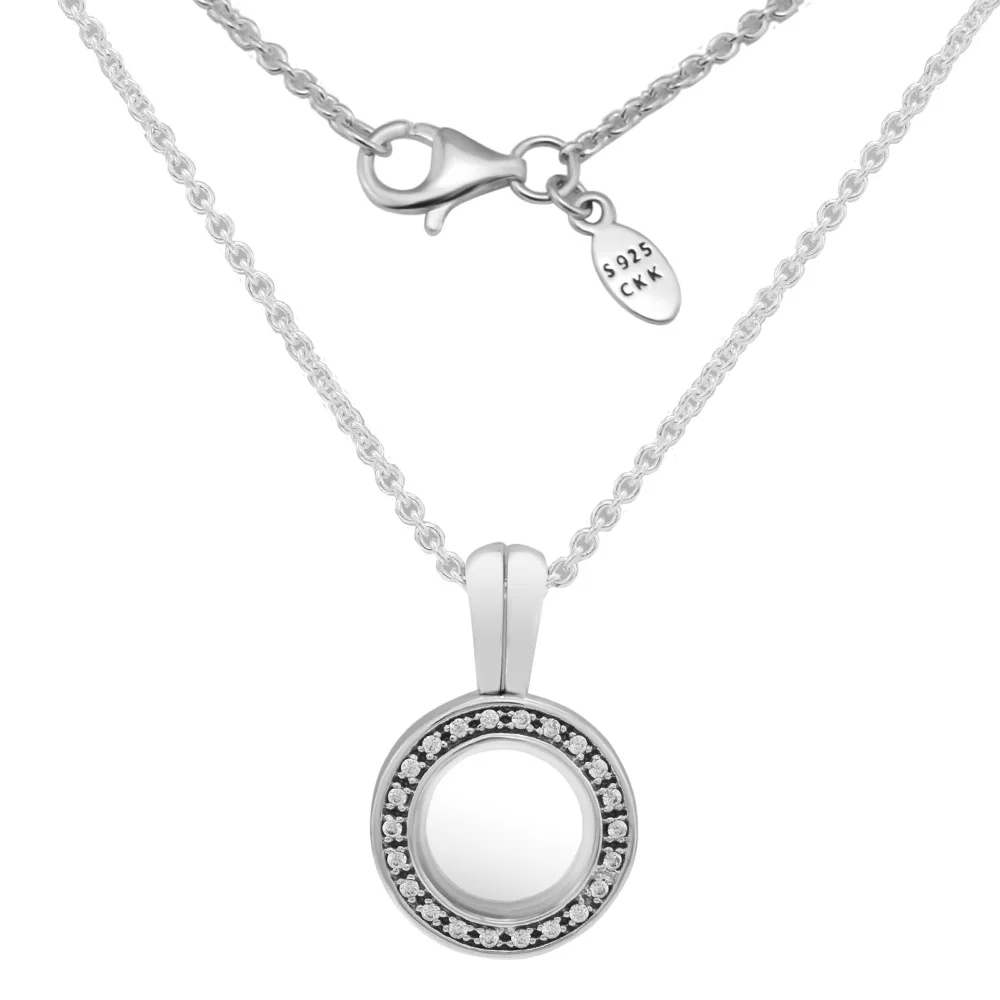 Подвеска с кулоном и ожерелье Clarino FANDOLA небольшими внутренними сердечками