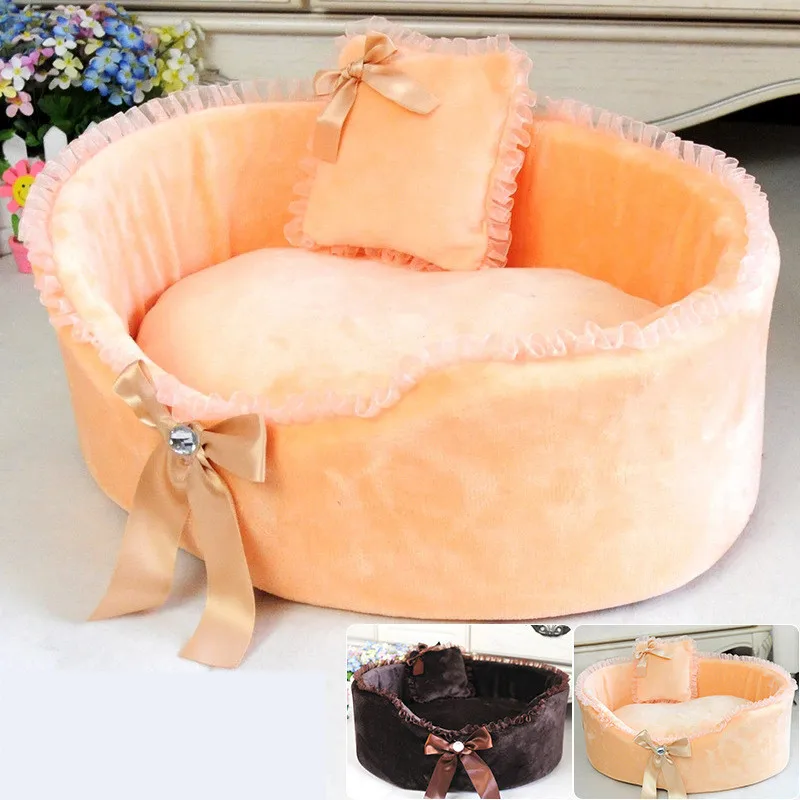 2016 новый стиль коврики для собак маленький домик кошек и щенков Круглый