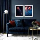 Морская жизнь Медузы пейзаж цитаты плакаты на скандинавскую тему и репродукции, настенное искусство холст живопись настенные картины для декора гостиной