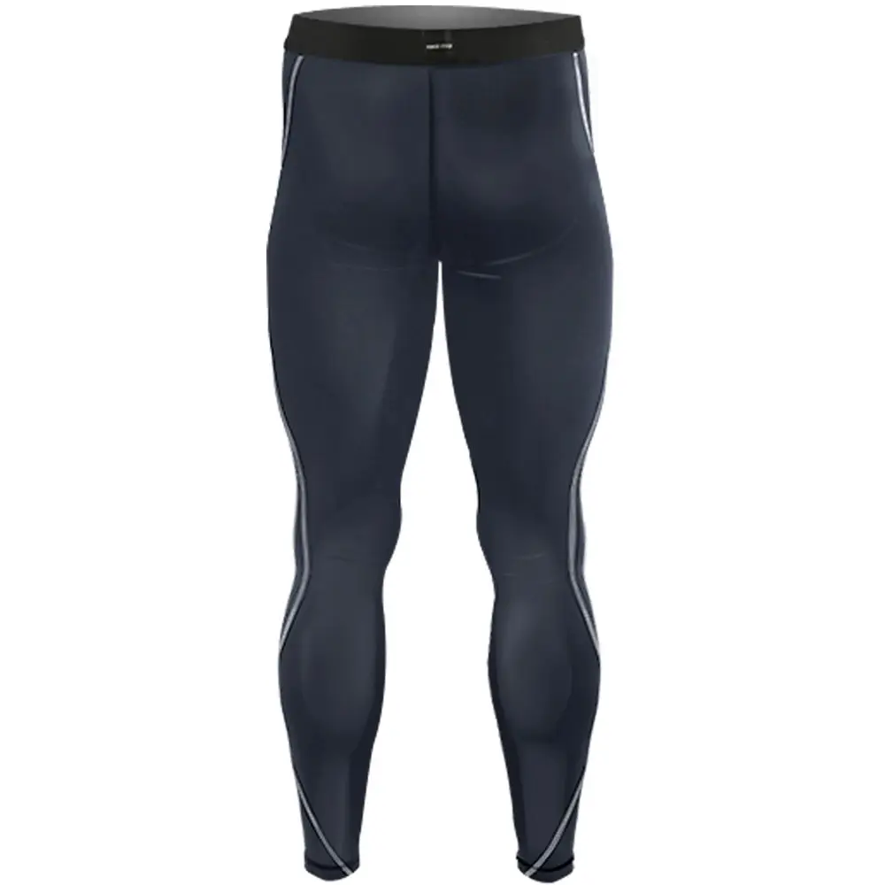 Новинка мужские компрессионные облегающие брюки с длинным рукавом