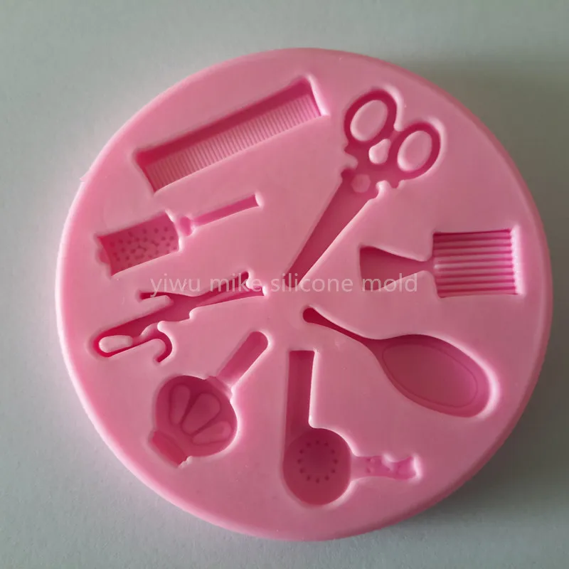 

bake tool factory shop , barber tools cake silicone fondant mold for cake decorating tool