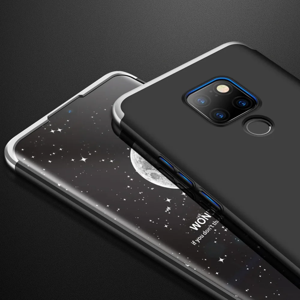Original GKK Shockproof 360 Full Protection 3 in 1 Hard PC Matte Cell Phone Back Cover Coque Casing For Huawei Mate 20 Case |