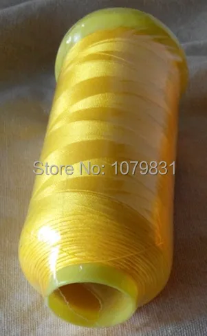 Бесплатная доставка яркий неоновый цвет вышивка нить для шитья 5000 м/конус