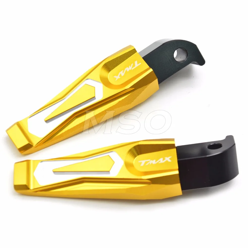 Motorcycle Folding Rearset Foot Pegs CNC Aluminum Rear Passenger Footrests For YAMAHA T-MAX500 2007-2011 TMAX530 2008-2014 Moto |