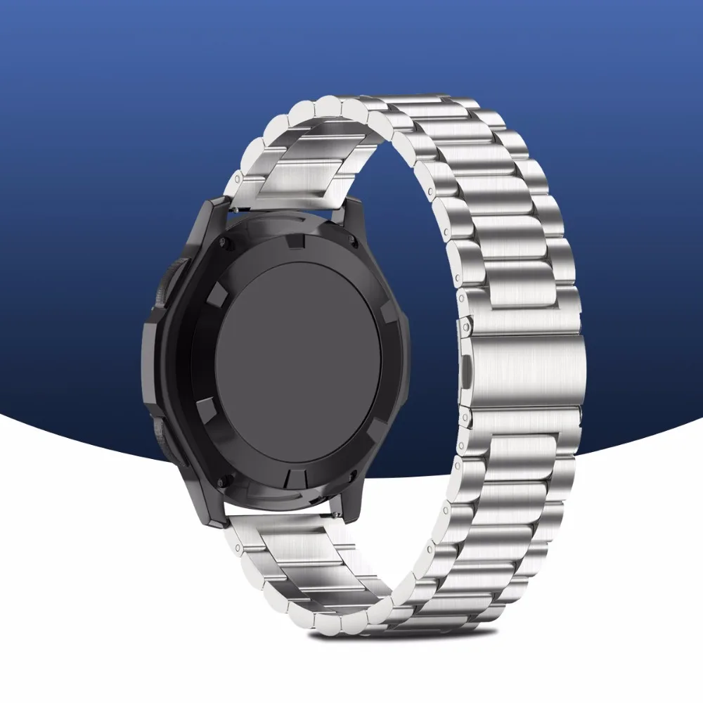 16 мм 18 мм 22 мм 20 мм 24 мм ремешок из нержавеющей стали для часов samsung Galaxy Watch 42 46 мм gear S3 gear S2 классический быстросъемный