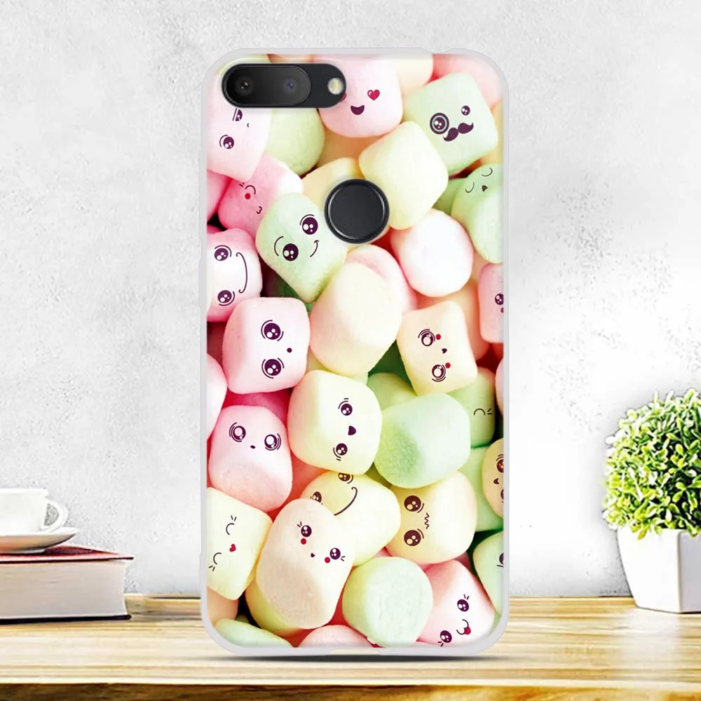 10 Case For Alcatel 1S 5.5 inch Case Silicone Soft TPU Back Shell Cover For Fundas Alcatel 1S 5024D 5.5" Cover Coque Capa - Цвет: 10