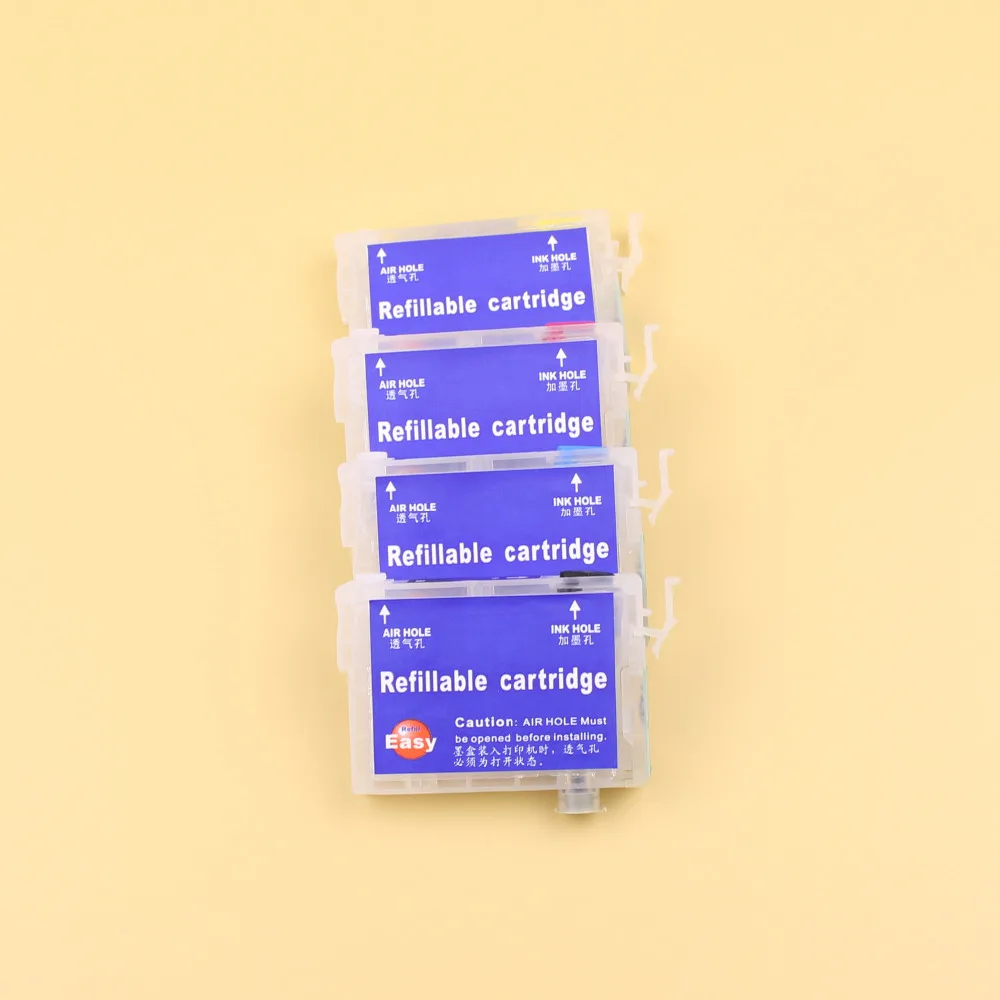 Пустой Заправляемый картридж T1281 T1282 T1283 T1284 подходит для Epson
