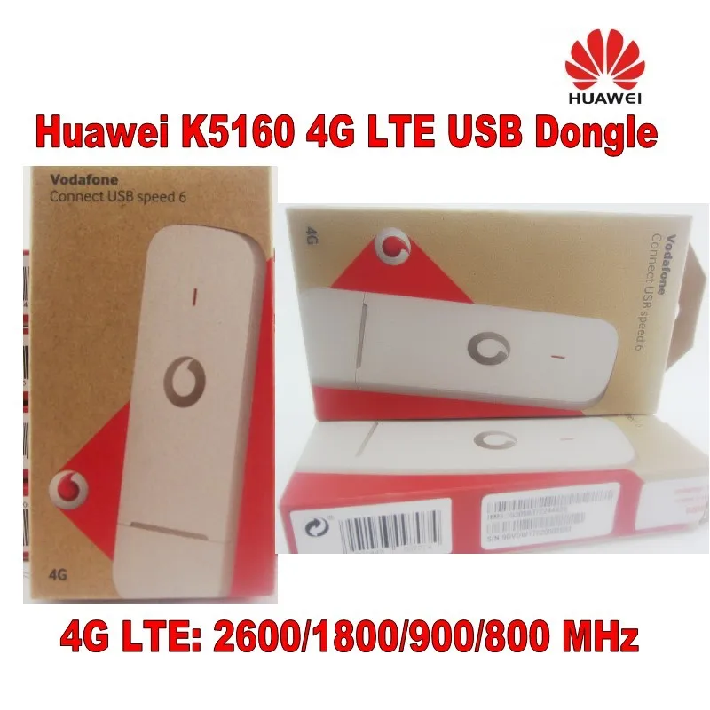 Лот из 10 шт разблокированный Huawei K5160 4G LTE USB ключ Stick Datacard мобильный широкополосный