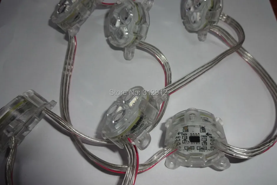 30 мм Диаметр UCS1903 светодиодный модуль пикселей 0.72 Вт 3 шт. 5050 SMD RGB светодиодов