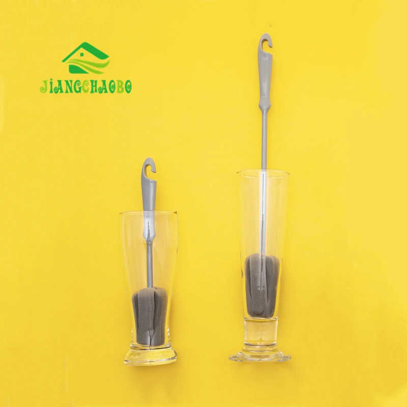 JiangChaoBo губка чашка щетка кухня щетка для чистки чашек Чистящая Щетка длинная ручка чайная чашка дезактивационная щетка