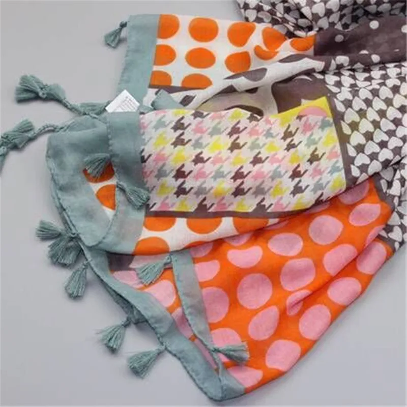 Новые модные женские туфли из хлопка и льна шарф женский плед горошек Мягкая