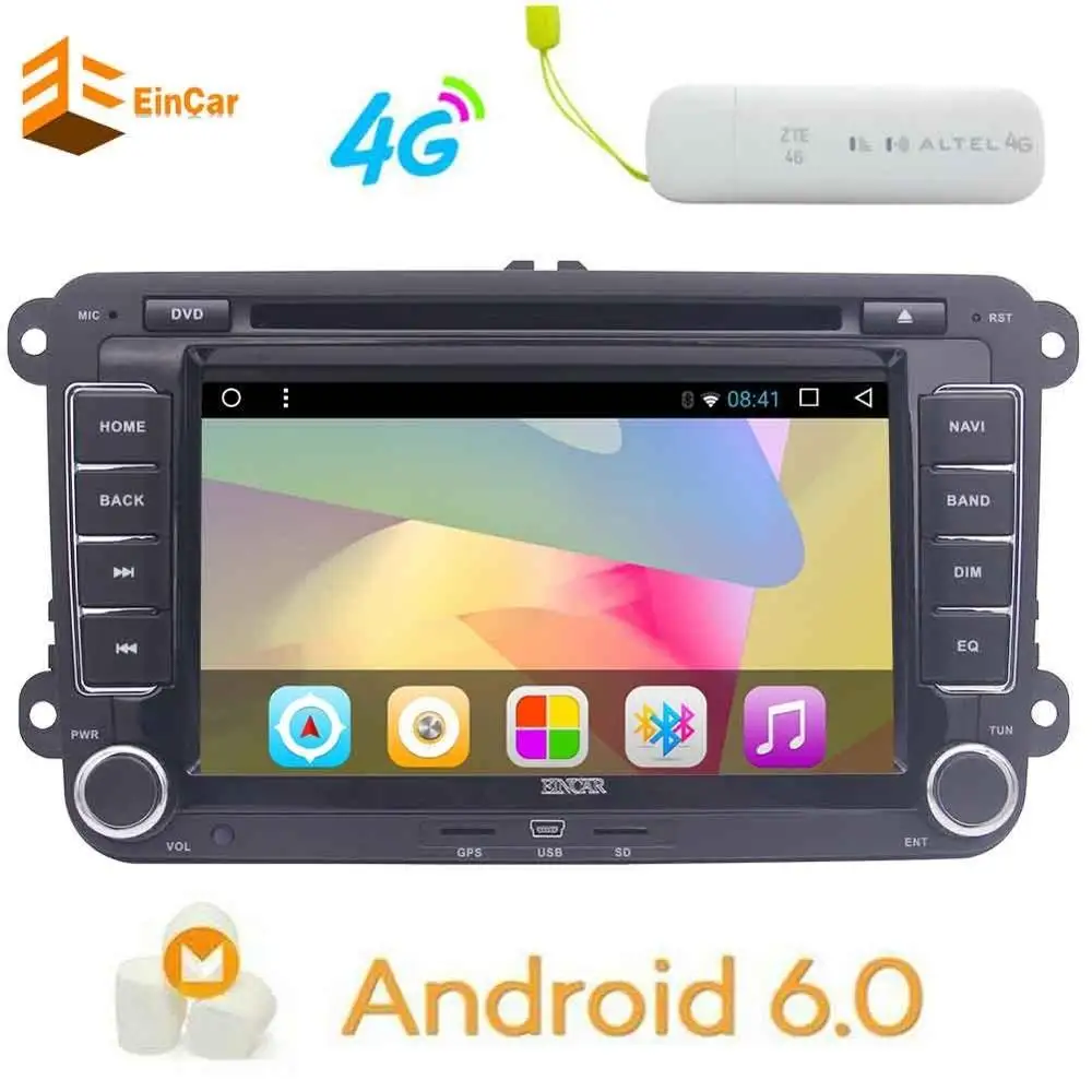 4G ключ + автомобильная стереосистема Bluetooth gps DVD двойной Din в тире Sat автомобильный