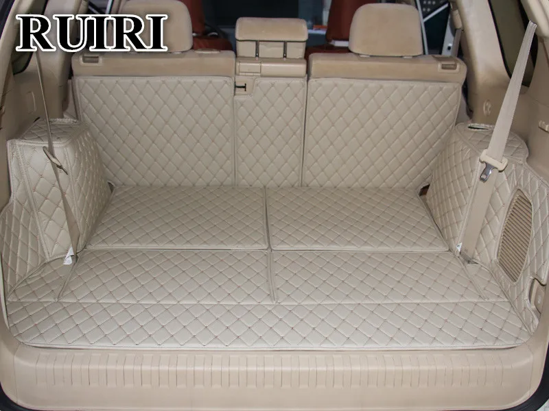 High quality! Special car trunk mats for Toyota Land Cruiser Prado 150 7 seats 2019-2010 durable cargo liner mat boot carpets |