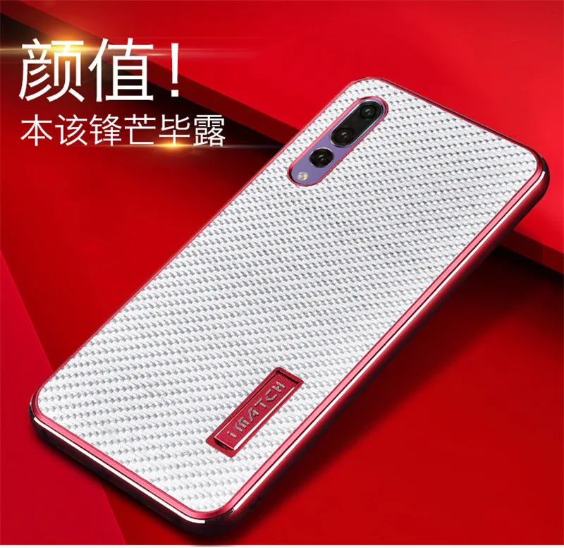 Роскошные Алюминий металл+ Реальные углеродного волокна Слои чехол для Huawei P20/P20 Pro Жесткий защиты задняя крышка для Huawei P20 Pro чехлы