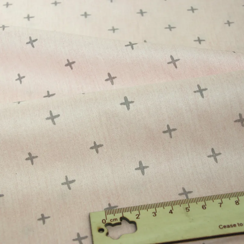 100% хлопок твил ткань в простом стиле цвета: серый белый розовый перекрещенными