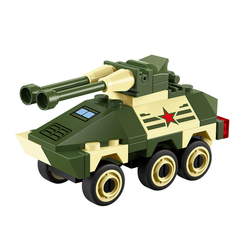 4 шт./лот детские строительные блоки игрушка Совместимость с legoingly city Мини Военная
