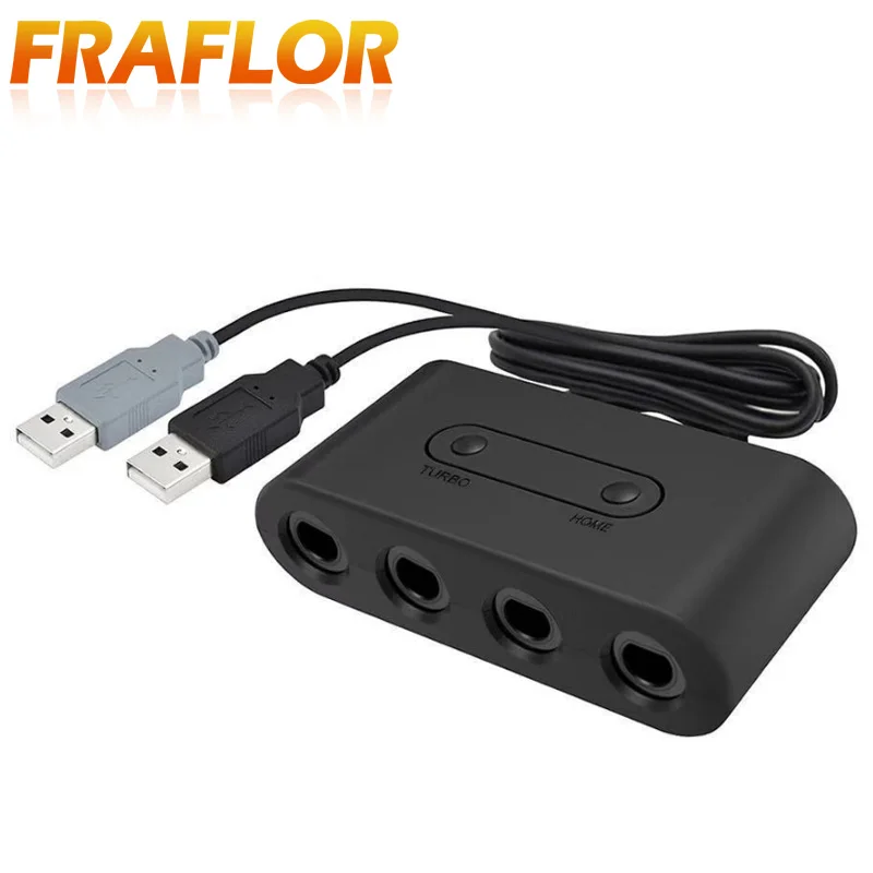 Контроллер Gamecube NGC с 4 портами USB адаптер конвертер для Wii U Switch и ПК