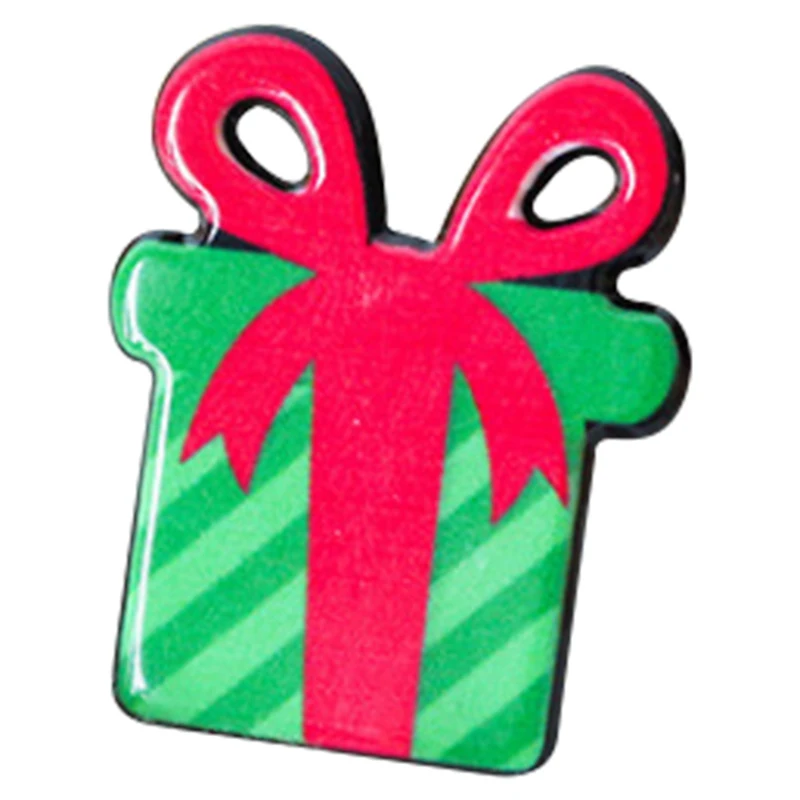 2018 Рождественский подарок акриловые значки булавки броши Санта Клаус снеговик