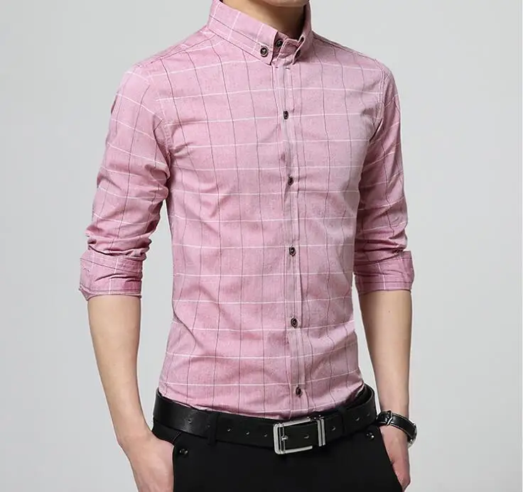 Мужская тонкая рубашка с длинным рукавом из хлопка|sleeve cover|shirt dogshirt cuff |