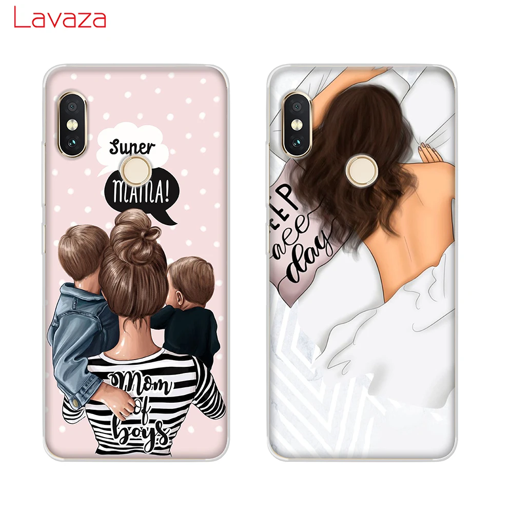 Твердый чехол Lavaza для Huawei Mate 10 20 P9 P10 P20 Lite Pro P smart Honor 8X чехлы Super mama girly