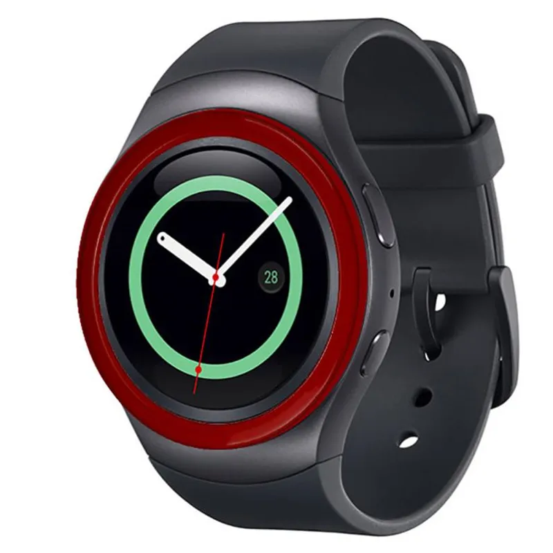 Gear S2 ремешок для часов защитные аксессуары для samsung gear S2 Samrt часы модный Цветной силиконовый защитный чехол защитный экран