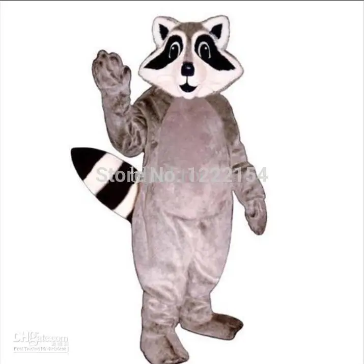 Хит продаж пены для взрослых милый маленький енот мультфильм талисман плюшевый