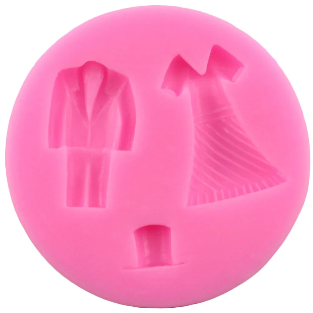 Силиконовая форма для торта в форме костюма шляпы кухонная выпечки силиконовая