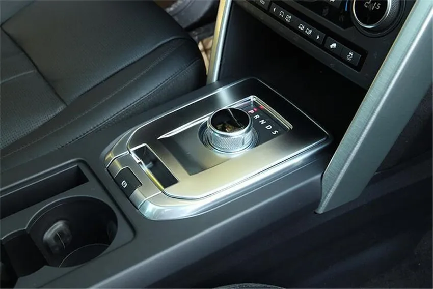 

For Land Rover Discovery Sport 2015 2016 Car Interior Gear Shift Panel Trim Frame Cover Sticker Car-covers Car-styling