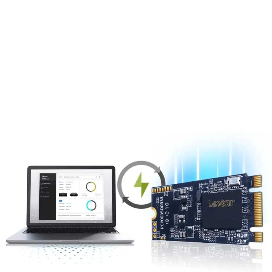 Lexar Встроенная память твердотельный накопитель NM520 3D NAND M.2 2242 PCIe NVMe SATA SSD тире Gen3x2 смарт стойки 512 256 128 G SSD