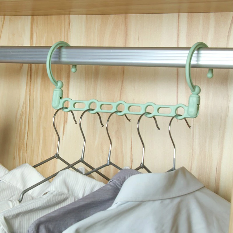 Пористая ветрозащитная вешалка Многофункциональный роторный для одежды Полка