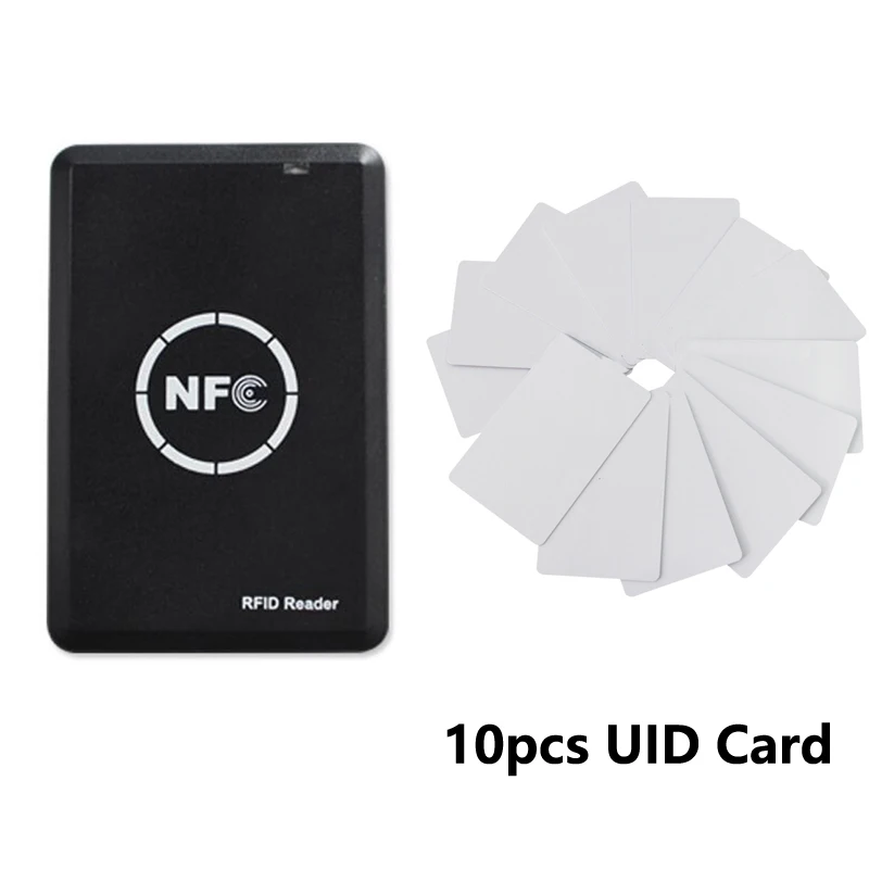Writer 10 cards 13,56 МГц M1 считыватель карт писатель rfid Копир Дубликатор NFC RFID считыватель смарт-карт писатель - Цвет: Writer 10 cards