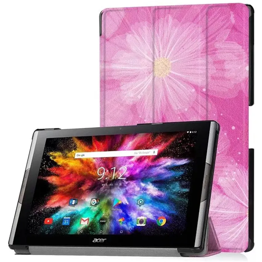 Чехол для 2017 Acer Iconia Tab 10 A3 A50 One A3-A50 1 дюймов Funda Чехлы планшета смарт-чехол ''+
