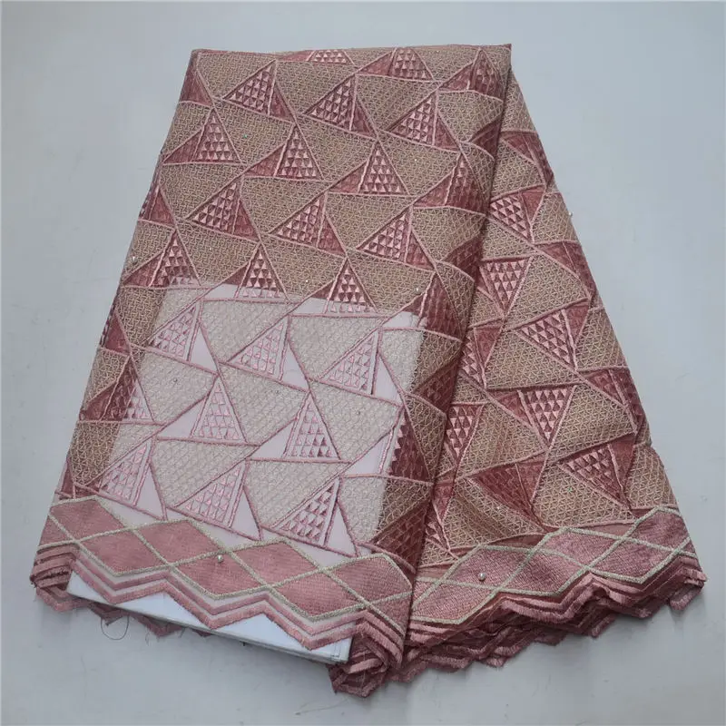 Новейшая зеленая африканская кружевная ткань 2019 Высококачественная вышивка