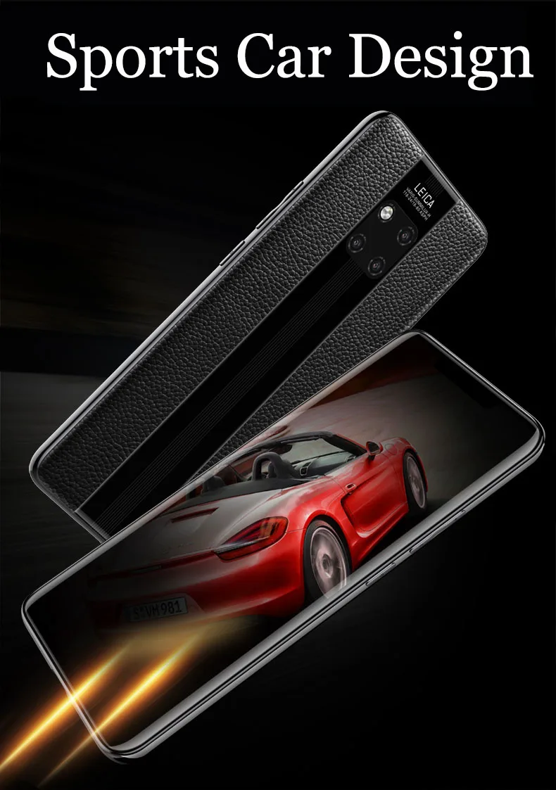 EPENA Luxury phone Cover case For Huawei P20 P30 PRO Mate 30 20 10 3D Porsche 20X |