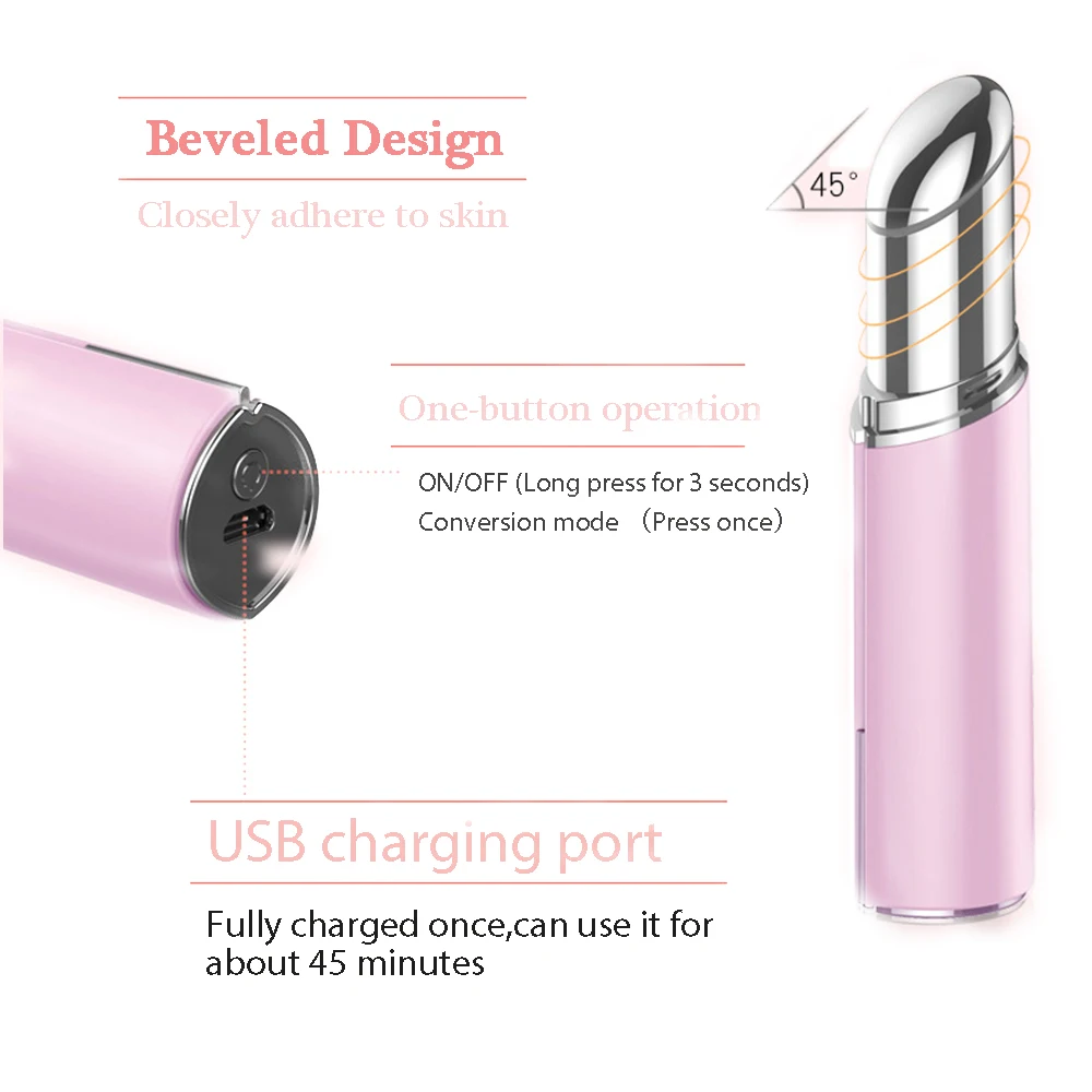 Электрический массажер для глаз маски лица отличная вибрация массажная палочка