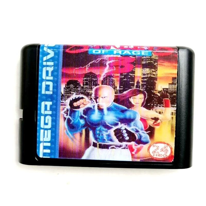 Карта памяти Streets Of Rage 3 16 bit MD для sega Mega Drive 2 для sega Genesis Megadrive