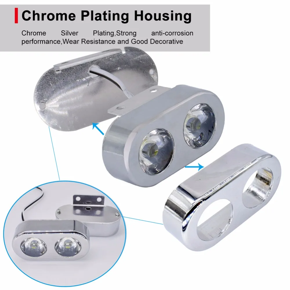 4 шт. Автомобильные СВЕТОДИОДНЫЕ стробоскопы с мигающим контроллером