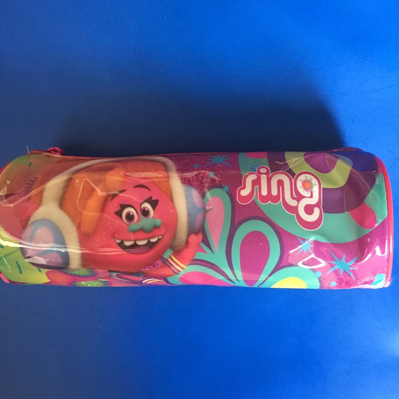 1 шт. пенал для троллей пвх коробка сумка подарок детей на день рождения вечеринку