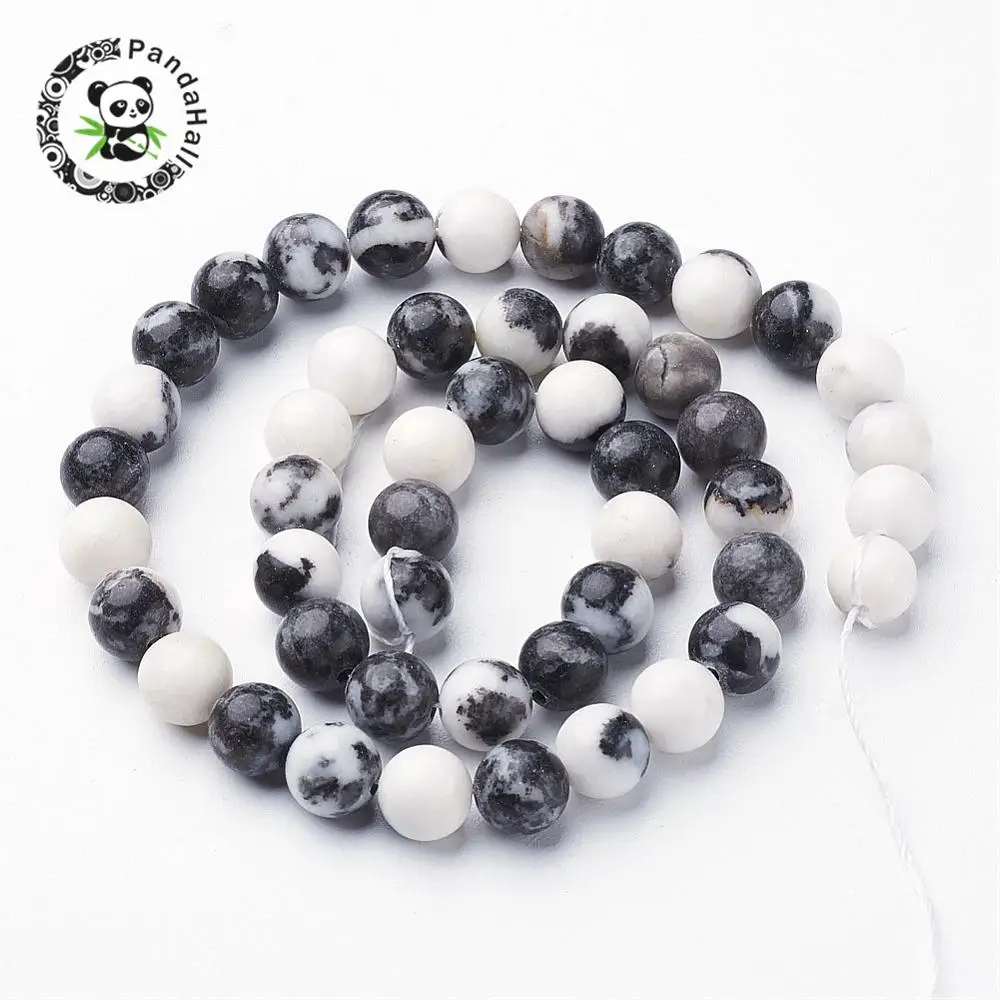 

10Strands Round Stone Strands for Jewelry Making DIY about 8mm in diameter, hole: 1mm; about 50pcs/strand, 15.5
