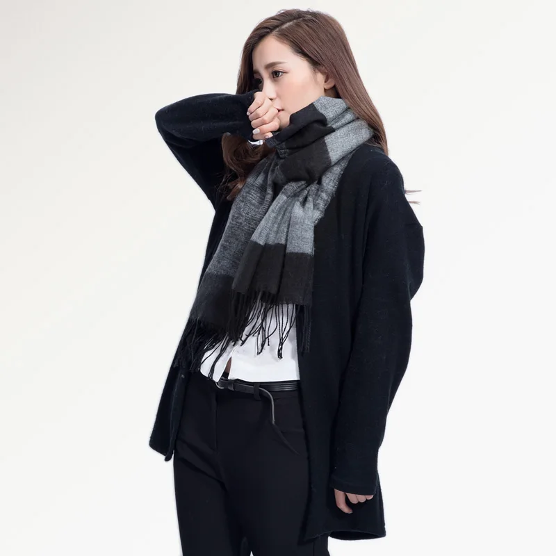 [VIANOSI] бренд теплый шарф женщин кисточкой зимний Женские платки мягкая DS063 |