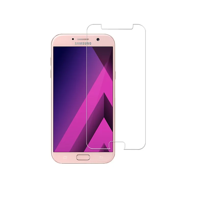 SM-A720 Tempered glass 9 H для samsung Galaxy A7 2017 Экран Protect Защитная ультратонкие пленки A720 A720F 5 7