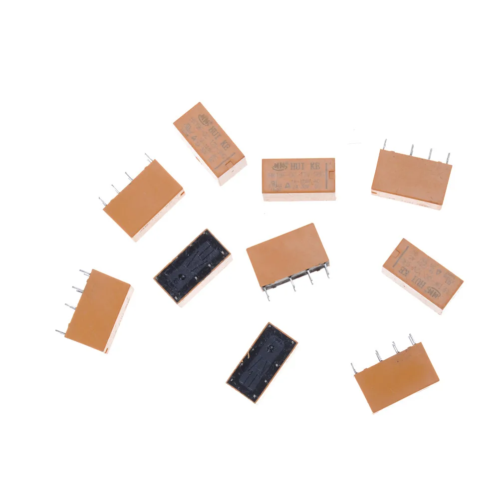 10Pcs/lot For DC 12V SHG Coil DPDT 8 Pin Mini Power Relays PCB Type Wholesale low price | Обустройство дома