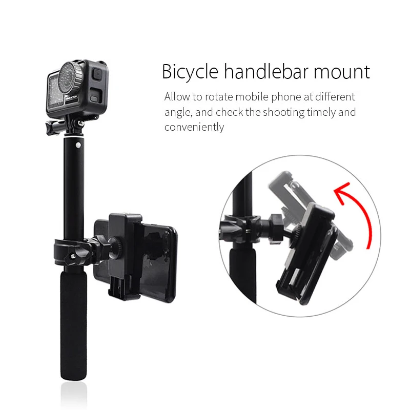 Startrc Osmo action 94 см селфи палка телескопическая штанга с держателем для смартфона ABS