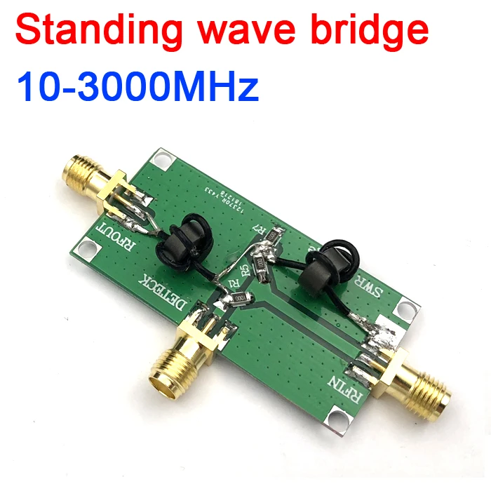 1MHz 3000MHZ постоянный волновой коэффициент светоотражающий мост SWR RF направленный