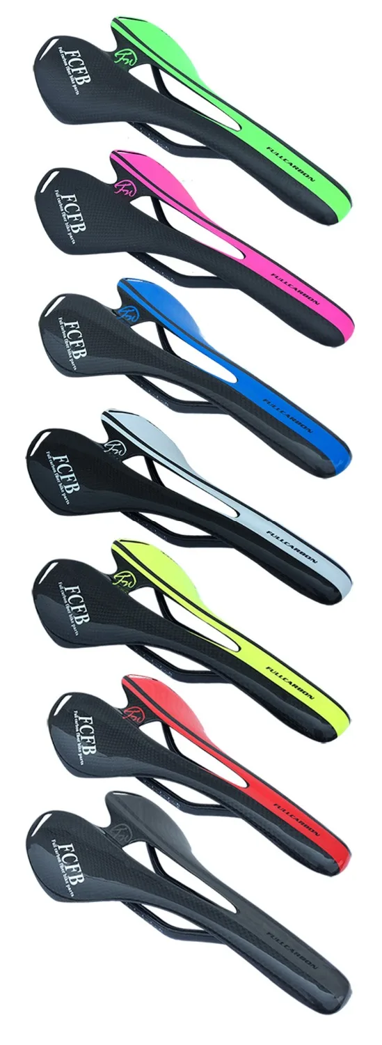 Седло для дорожного велосипеда FCFB FW полностью из углеродного волокна детали