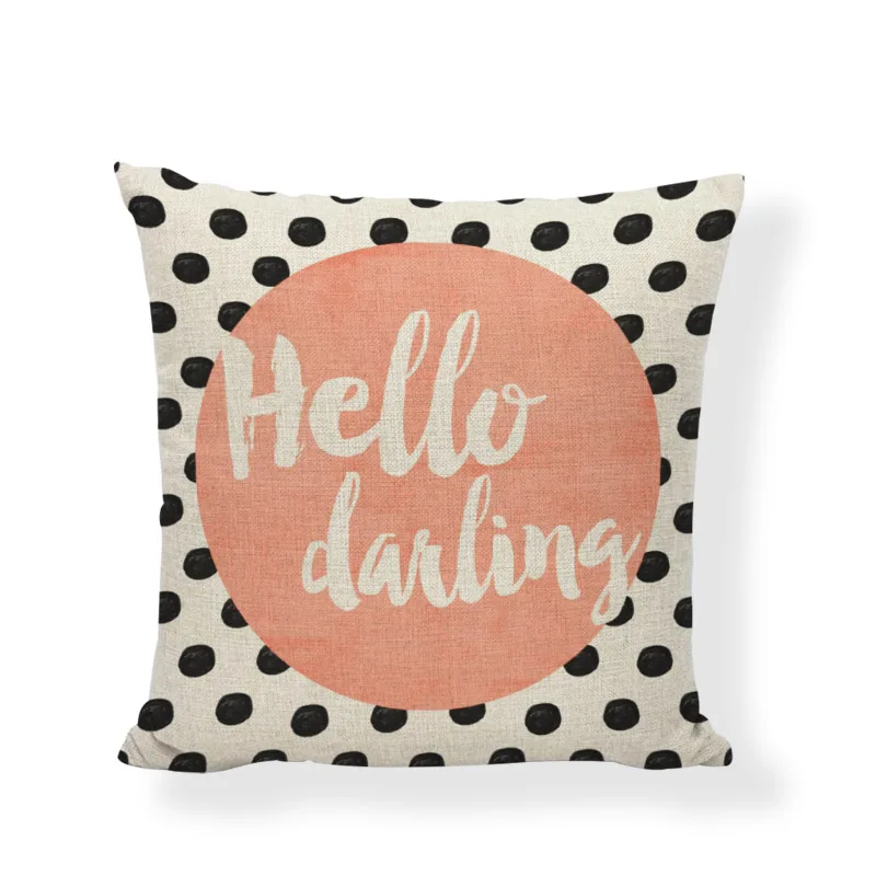 Hello Boeautiful Happy Reading more Coffee Tea Wine Home Decor Sofa Car Seat Decorative Cushion Cover Pillow Case covers | Дом и сад