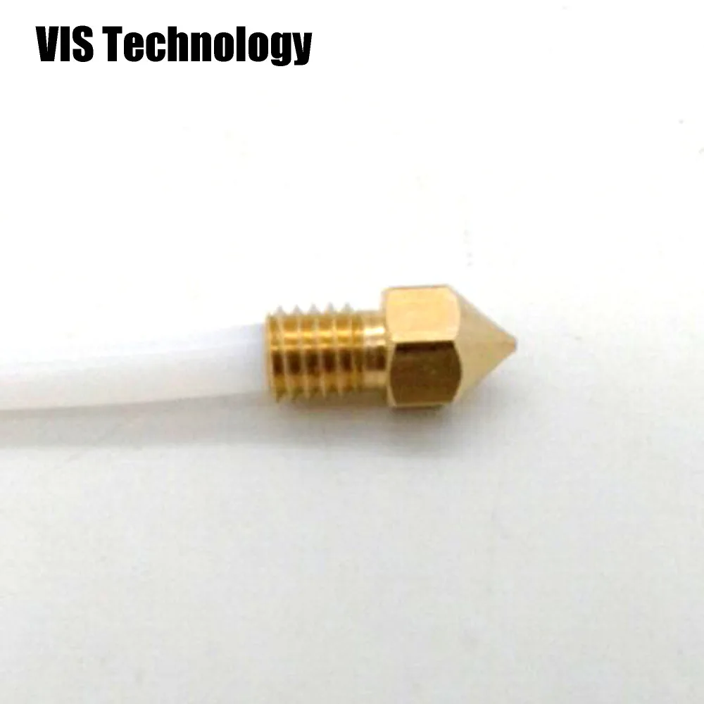 Новый дизайн! 5 шт./лот 3d принтер сопло MK8/V6 advoid leackage 0 4 мм для 1 75 нити V6 V5 Hotend MK8