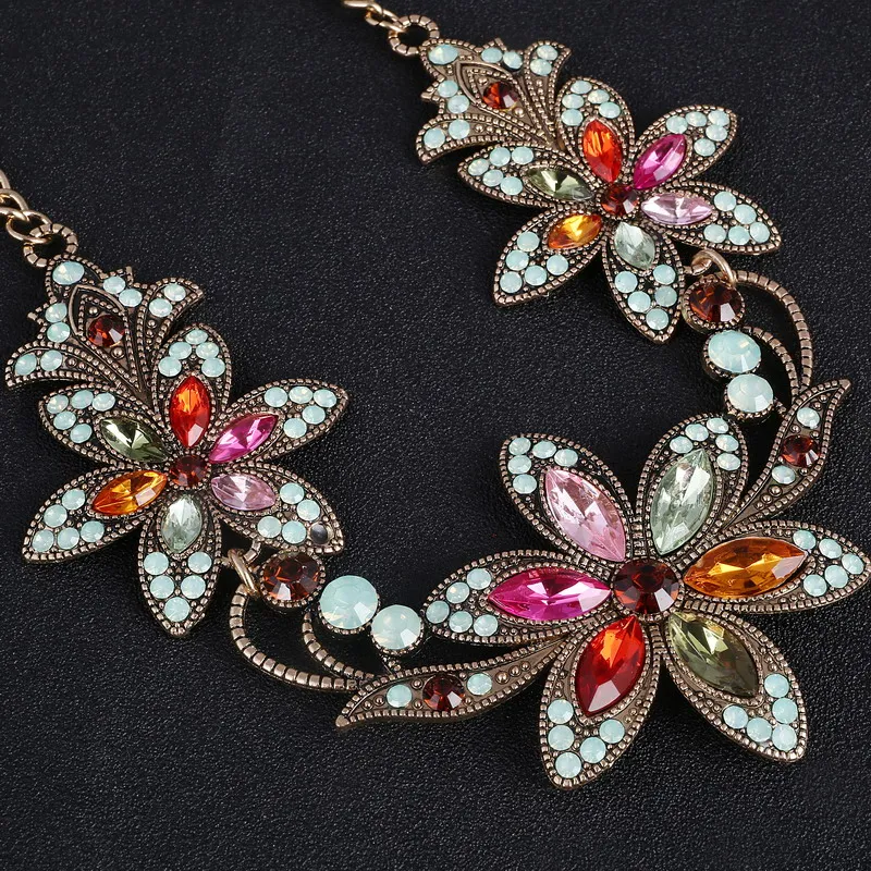 Женские массивные ожерелья чокер новинка 2020 модные хрустальные стразы