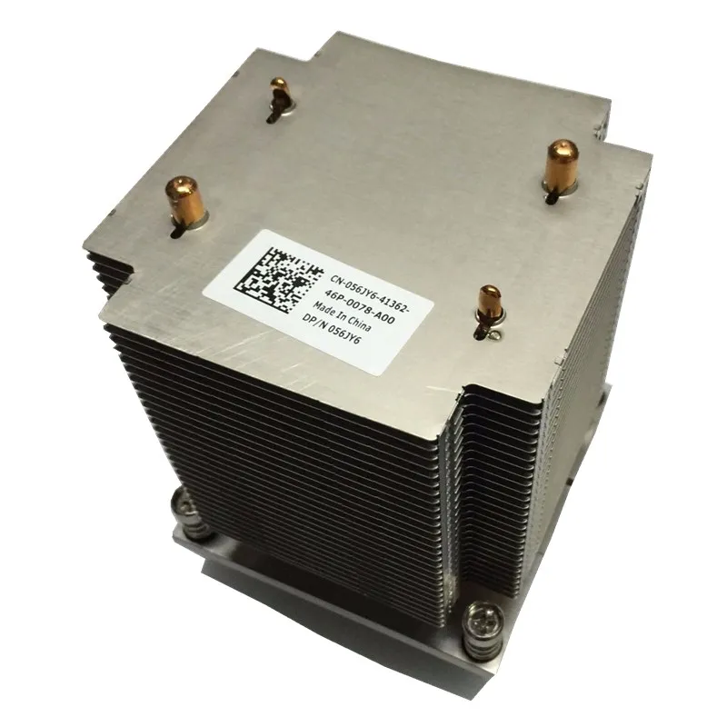 

Server CPU fan Processor heatsink cooling fan T620 056JY CN-056JY6-68282-549-001T 56JY6 056JY6 for Poweredge T620 CPU Heatsing