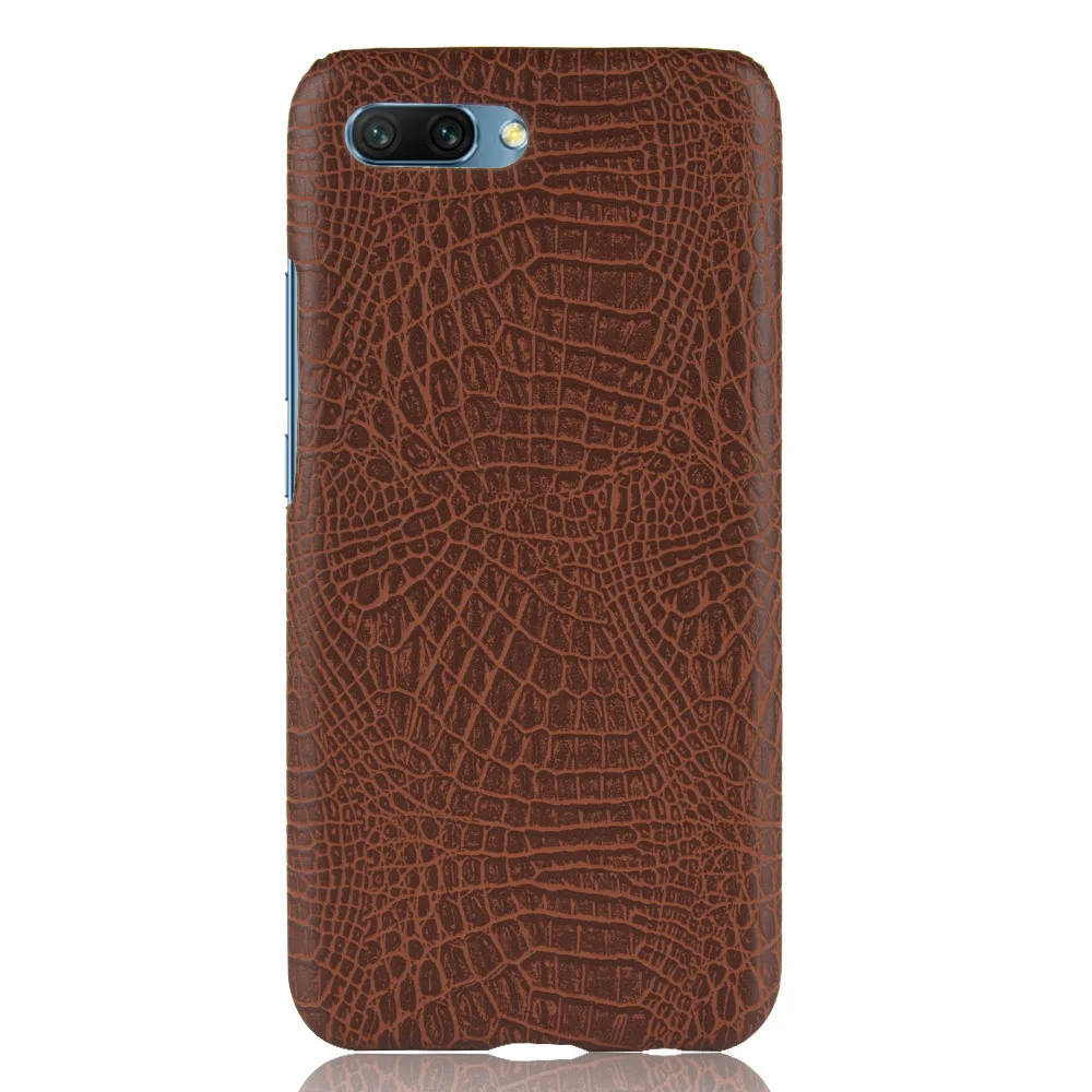 For Huawei Honor 10 Crocodile Veins Back Case COL-L29 COL-L01 COL-L02 COL-L29A Ultra Thin Cover COL-AL10 COL-AL00 Hard PC Shell | Мобильные